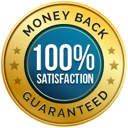 Payarmin 100 percent satisfaction money-back guarantee badge